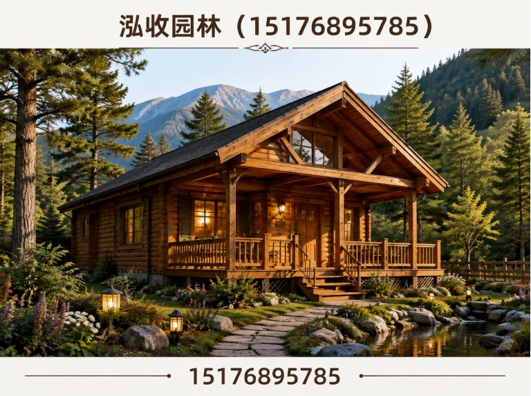 沧州防腐木凉亭展示图