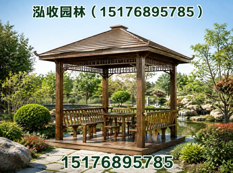 沧州京津冀防腐木工程展示图